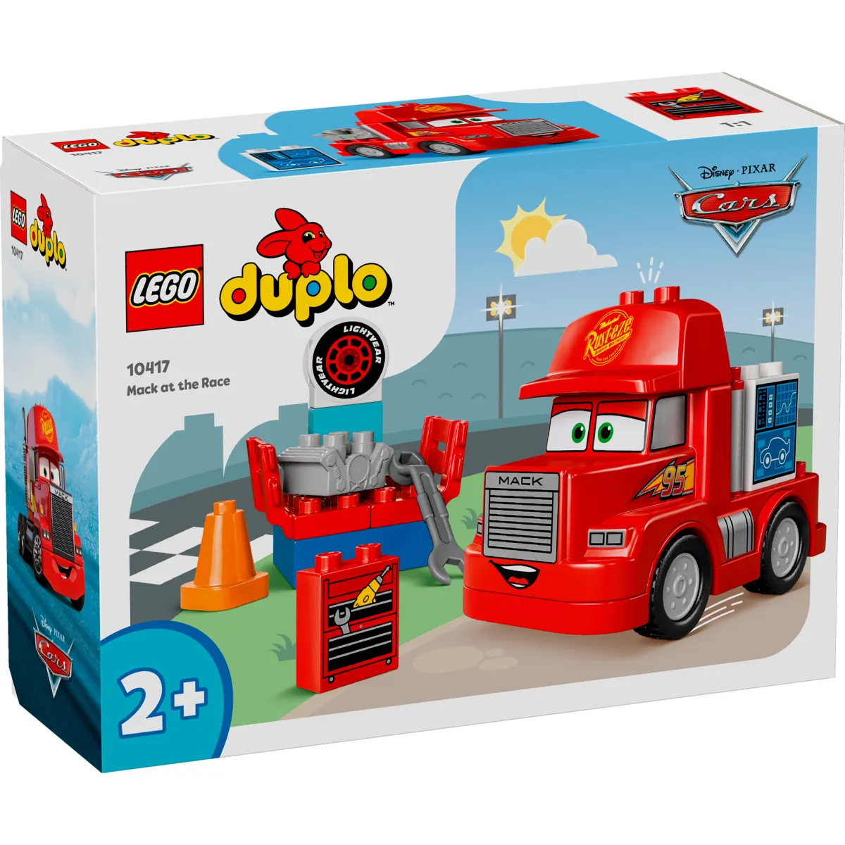 Конструктор LEGO DUPLO Disney Мак на скачках (10417)