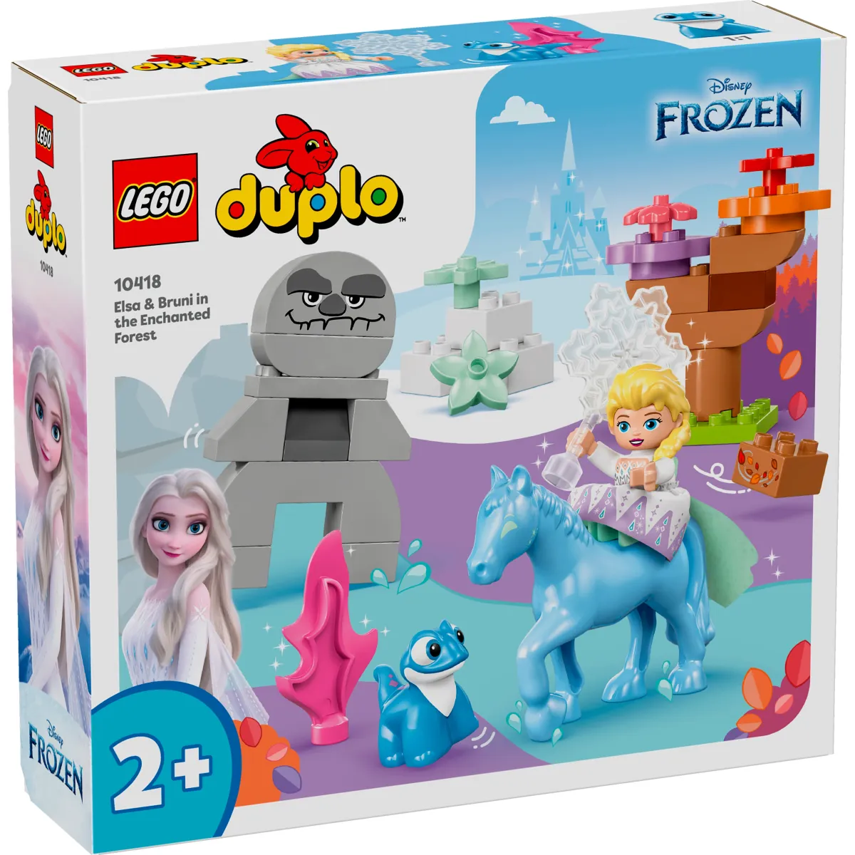 Конструктор LEGO DUPLO Disney Эльза и Бруни в Заколдованом лесу (10418)