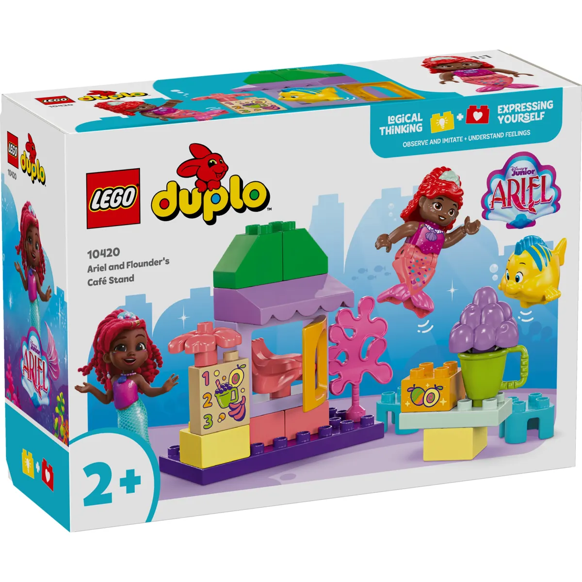 Конструктор LEGO DUPLO Disney Кав'ярня Аріель і Флаундера (10420)