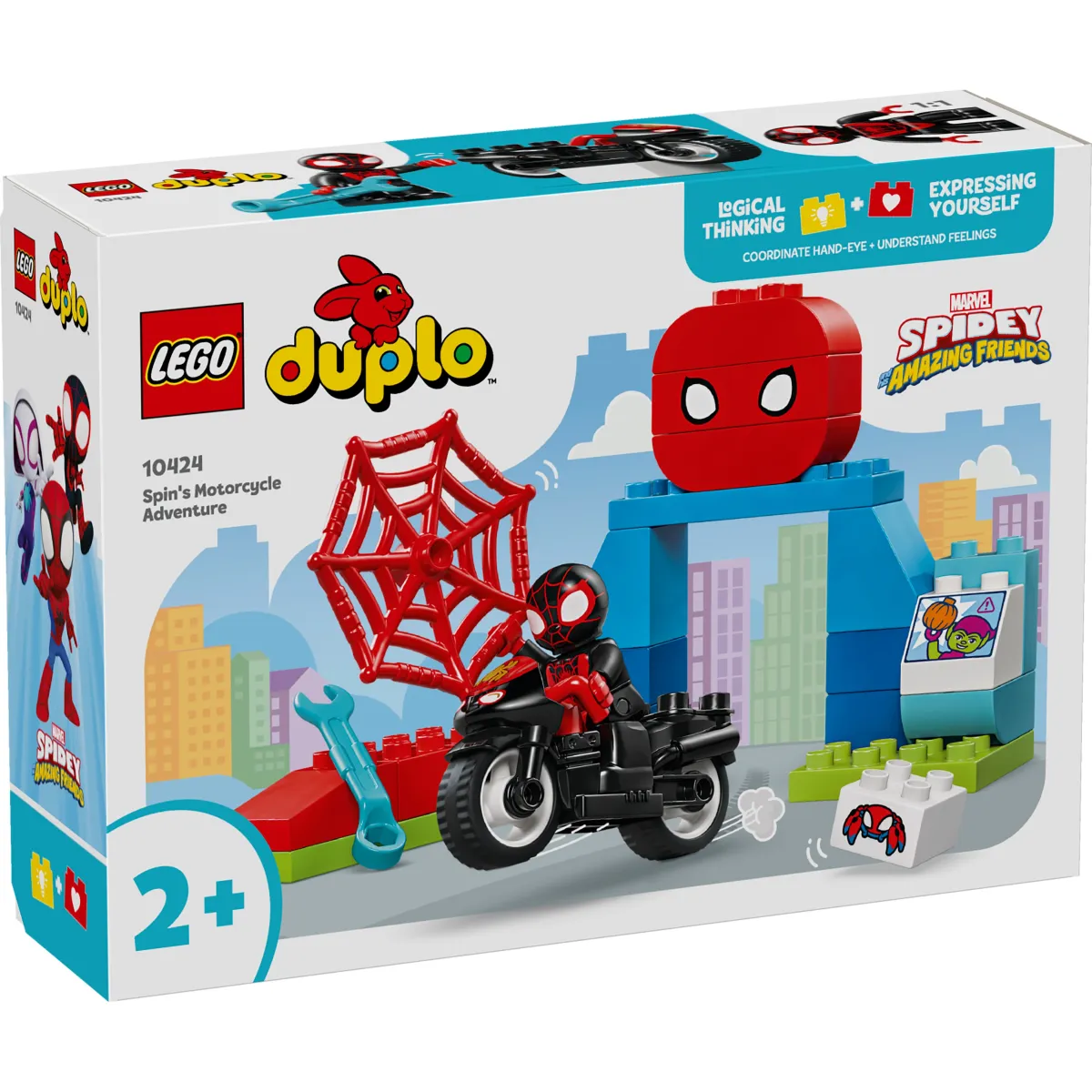 Конструктор LEGO DUPLO Disney Мотоприключения Спина (10424)