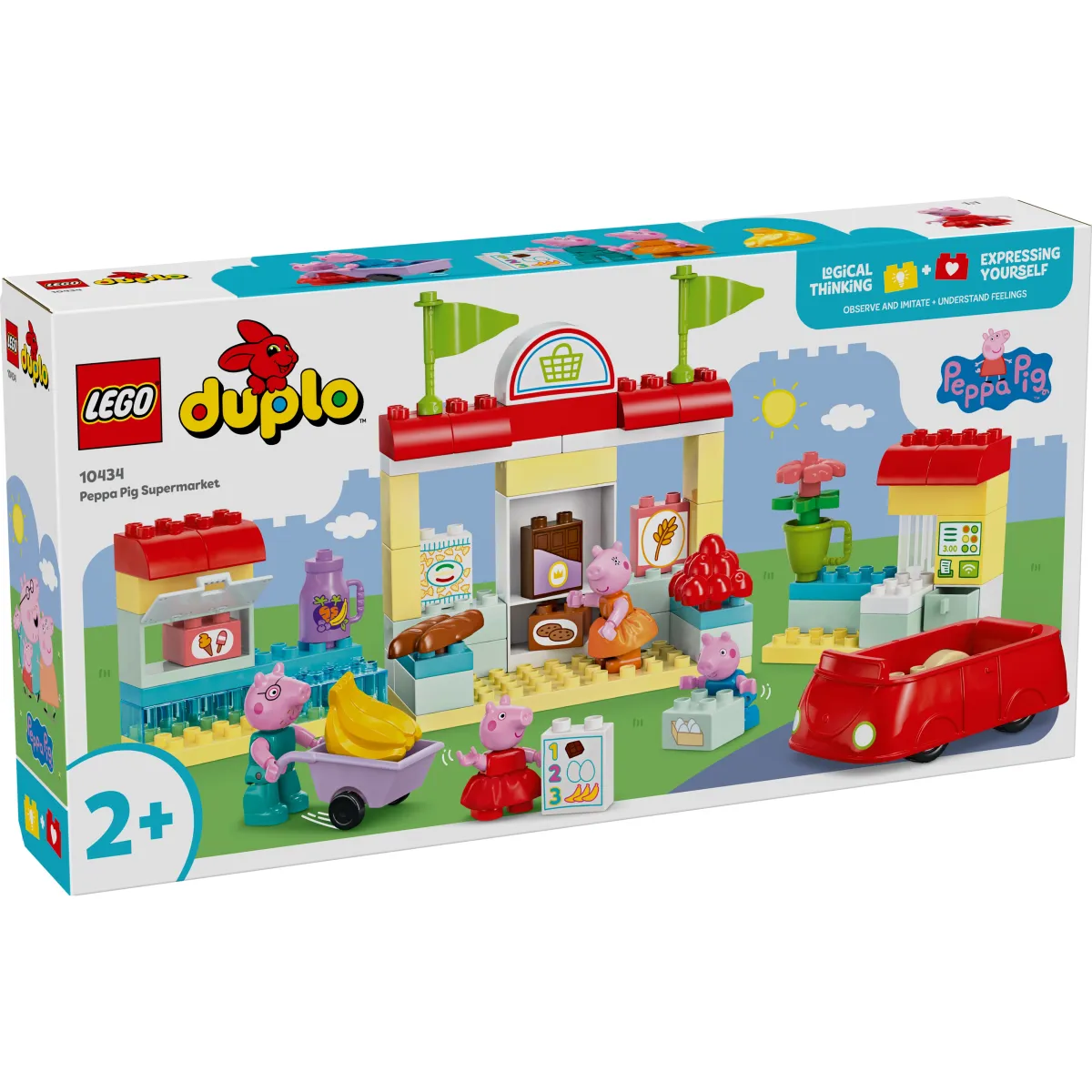 Конструктор LEGO DUPLO Peppa Pig Супермаркет Пеппи (10434)