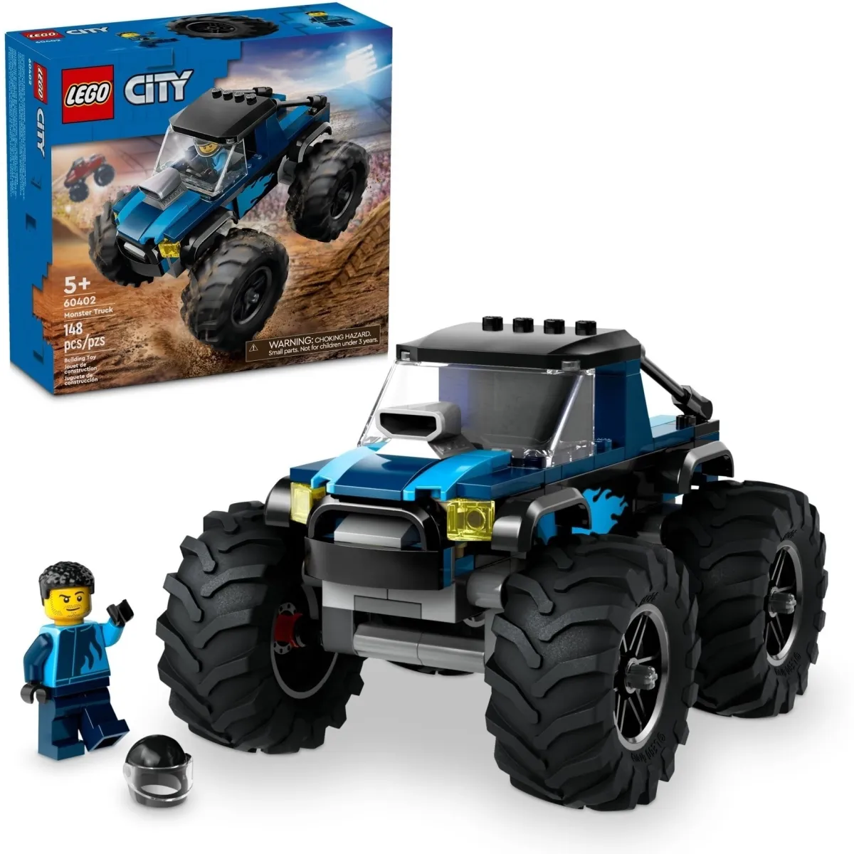 Конструктор LEGO City Синя вантажівка-монстр (60402)