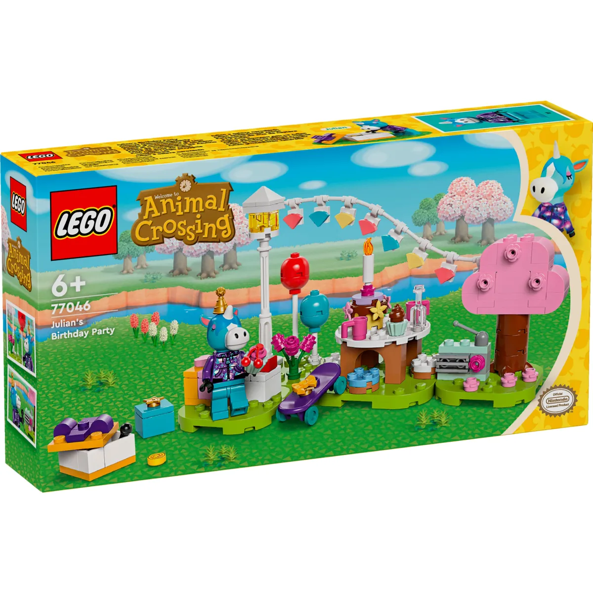 Конструктор LEGO Animal Crossing Вечеринка по случаю дня рождения Julian (77046)