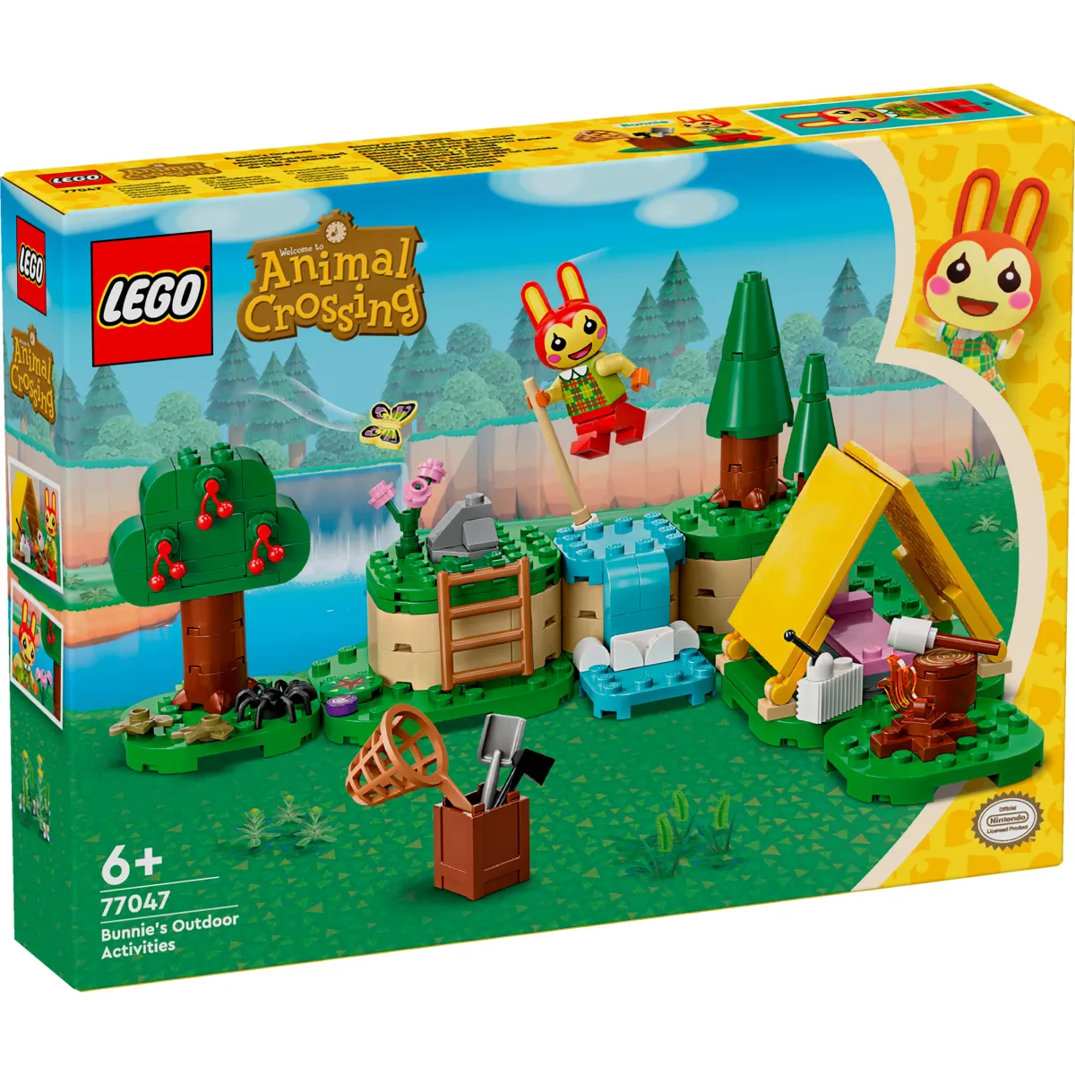 Конструктор LEGO Animal Crossing Активный отдых Bunnie (77047)