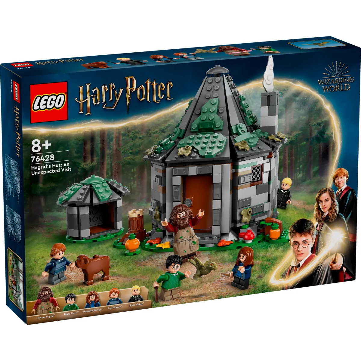 Конструктор LEGO Harry Potter Хатинка Геґріда: Несподівані гості (76428)