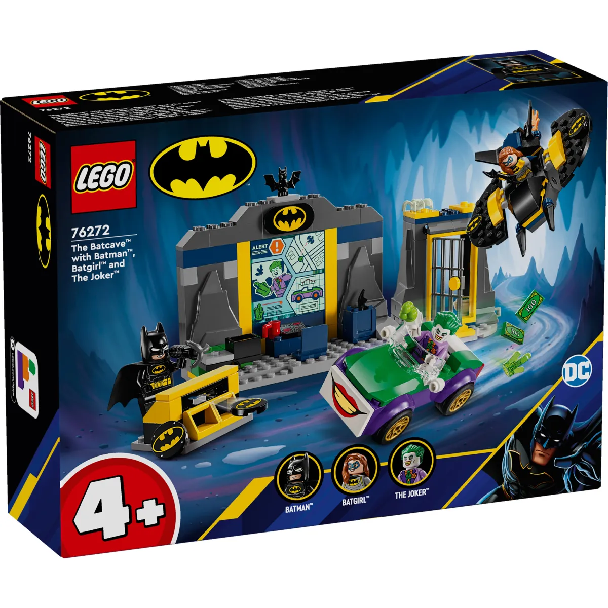 Конструктор LEGO Super Heroes Пещера Бэтмена с Бэтменом, Бетгерл и Джокером (76272)