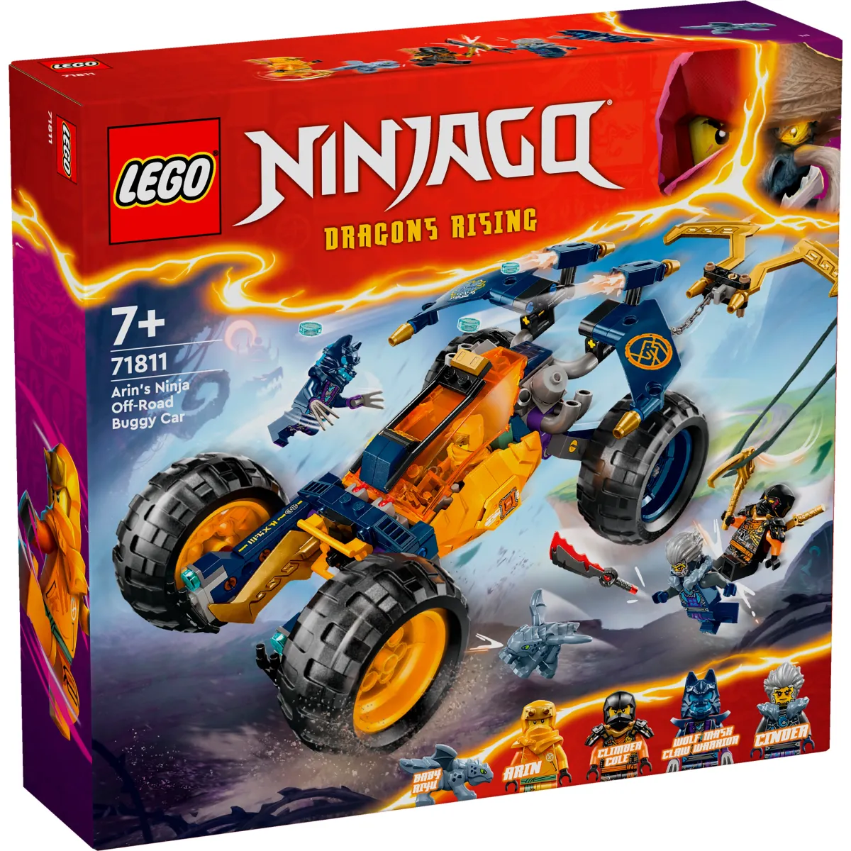 Конструктор LEGO Ninjago Багі для бездоріжжя ніндзя Аріна (71811)