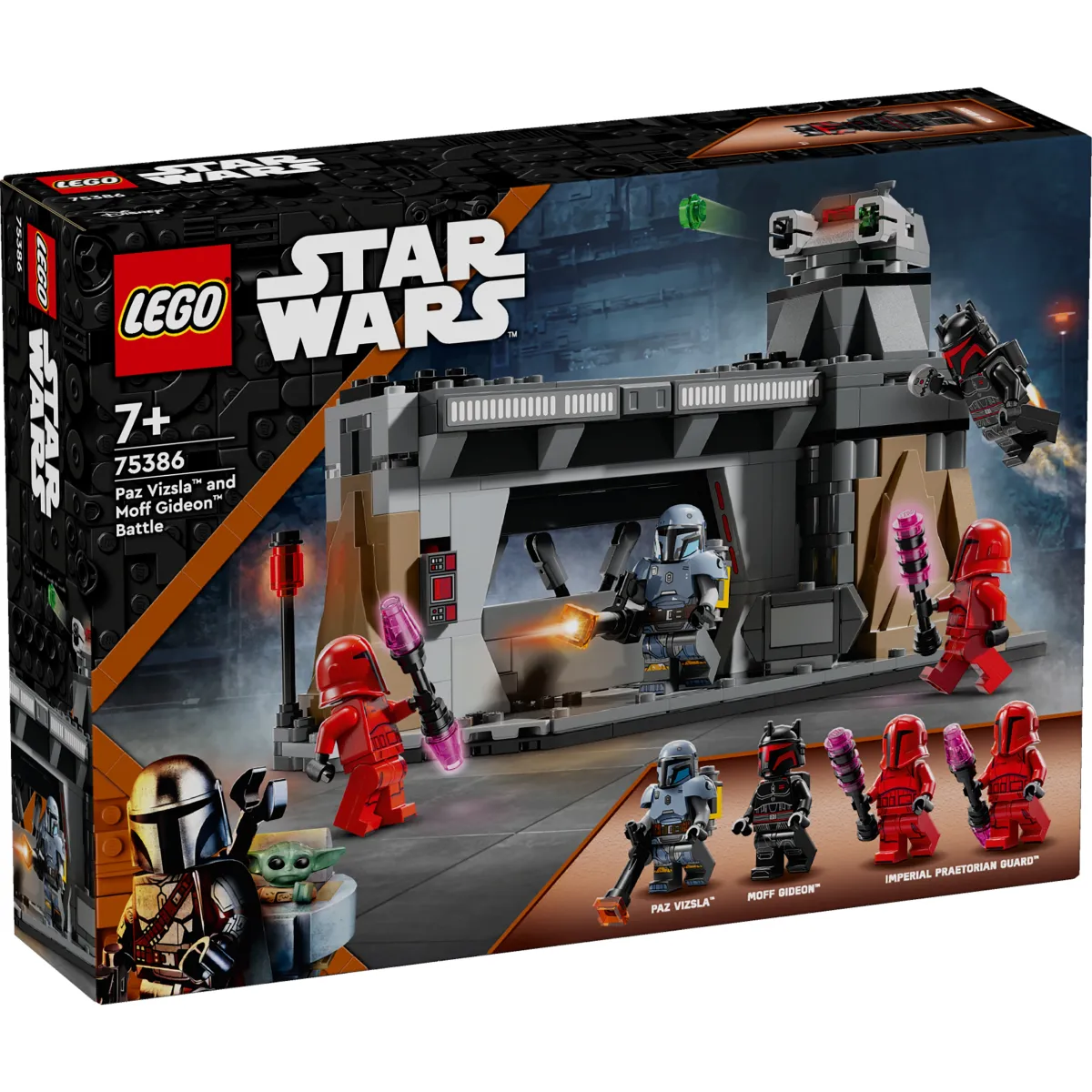 Конструктор LEGO Star Wars Бой «Паз Визсла и Мофф Гидеон» (75386)