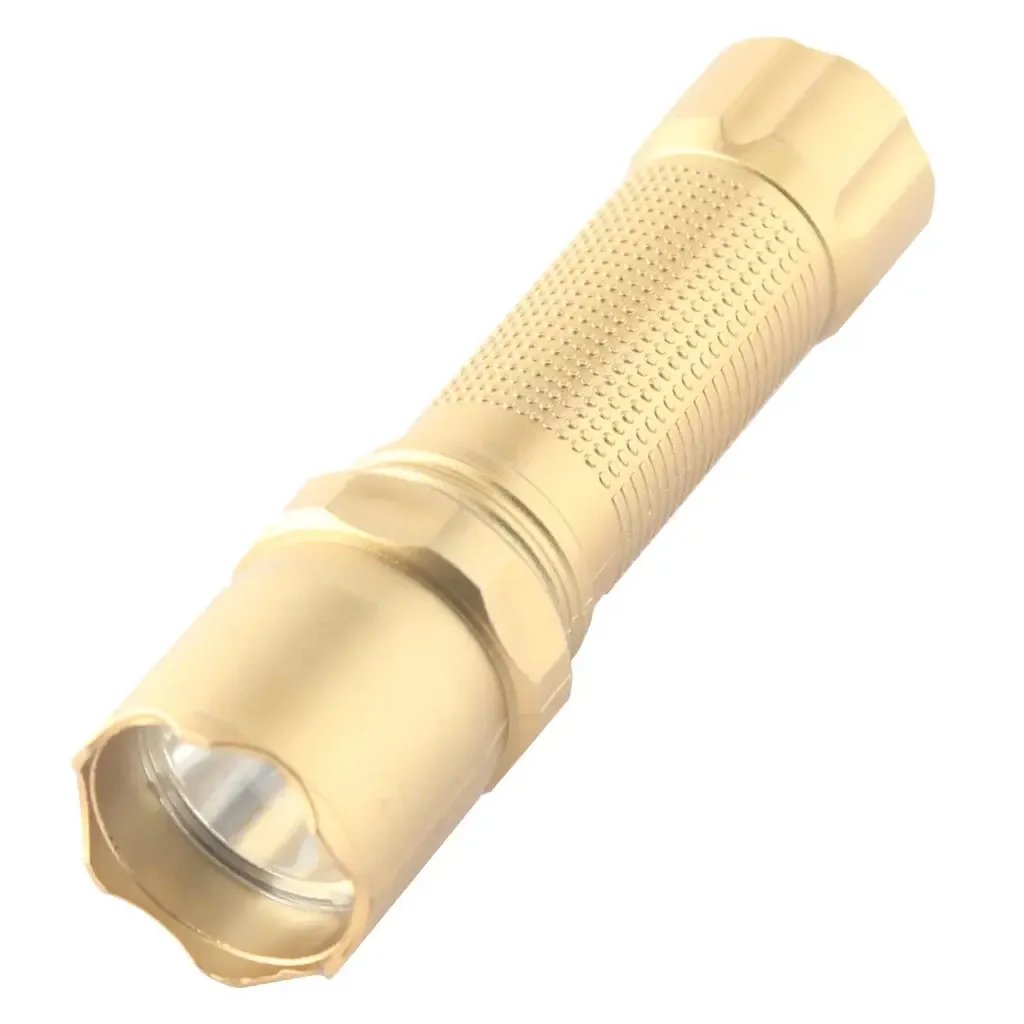 Лампа ліхтар Quantum Minik gold 3W LED with USB (QM-FL1041)