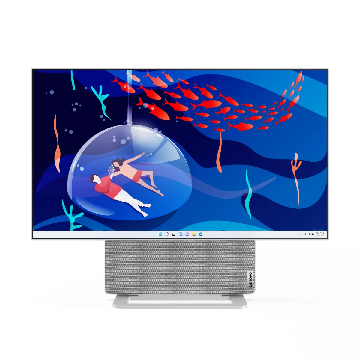 Моноблок Lenovo Yoga AIO 7 27APH8 Cloud Grey (F0HK002MRK)