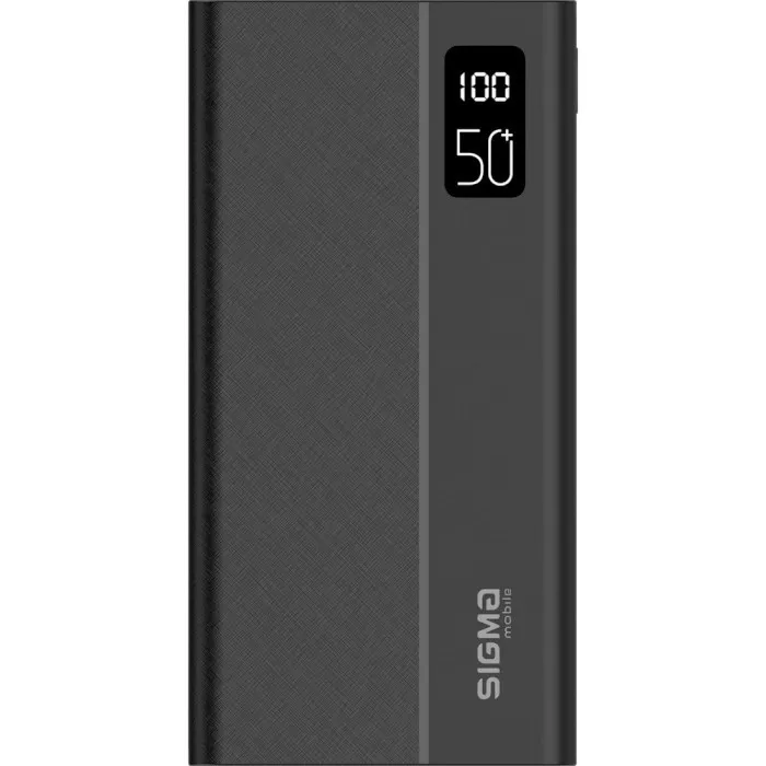 Зовнішній акумулятор Sigma X-Power SI50A3QL 50000mAh Black (4827798424018) Уцінка