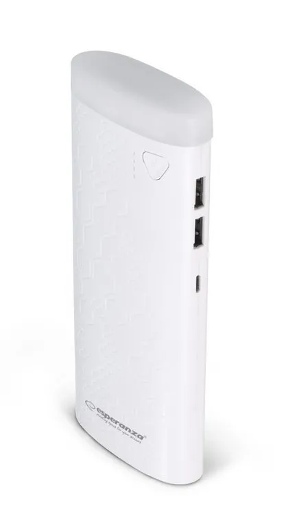 Внешний аккумулятор Esperanza "Fermion" 10000mAh white Уценка