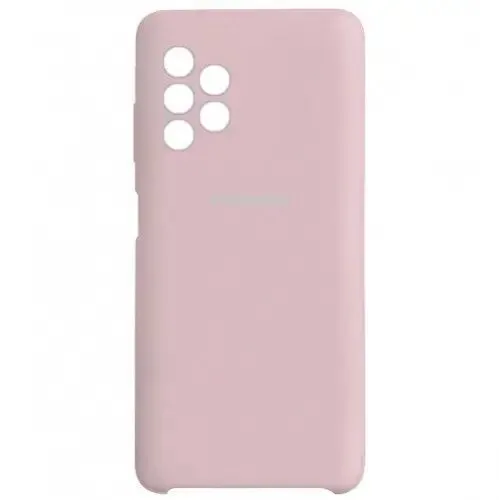 Чохол-накладка Soft Silicone Case Samsung A326 (A32 5G) Sand Pink Уцінка