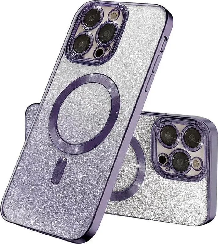 Чохол-накладка Cosmic CD Shiny Magnetic for Apple iPhone 14 Pro Purple