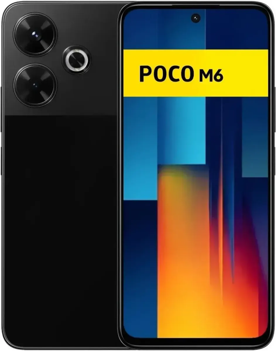 Смартфон Xiaomi Poco M6 4G 6/128GB Black EU