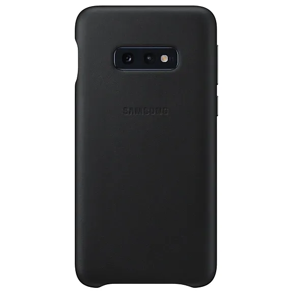 Чехол-накладка Samsung Leather Cover for Samsung S10e (G970) Black (EF-VG970LBEGRU) 