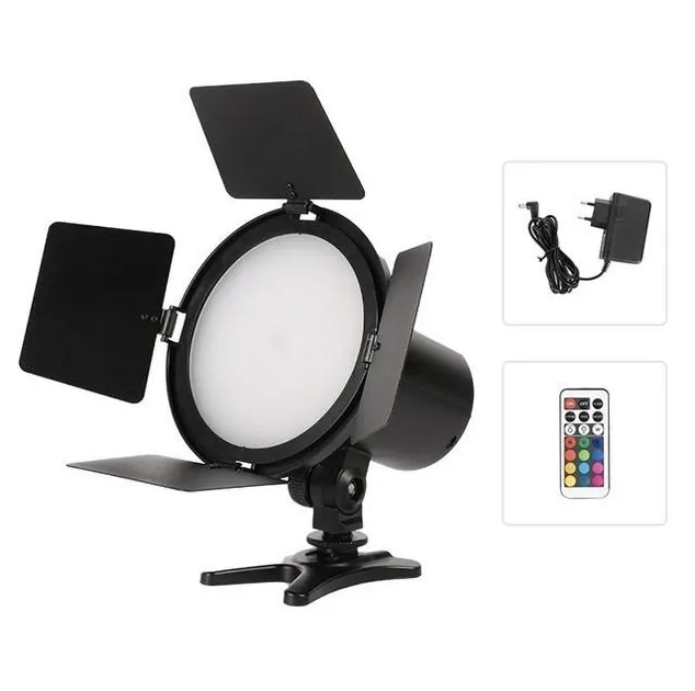 Студійні спалахи LED RGB Camera Light Black (JSL-216) Уцінка
