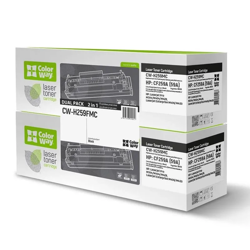 Картридж CW (CW-H259FMC) HP LJ Pro M304/404/MFP428 (CF259A) Dual Pack