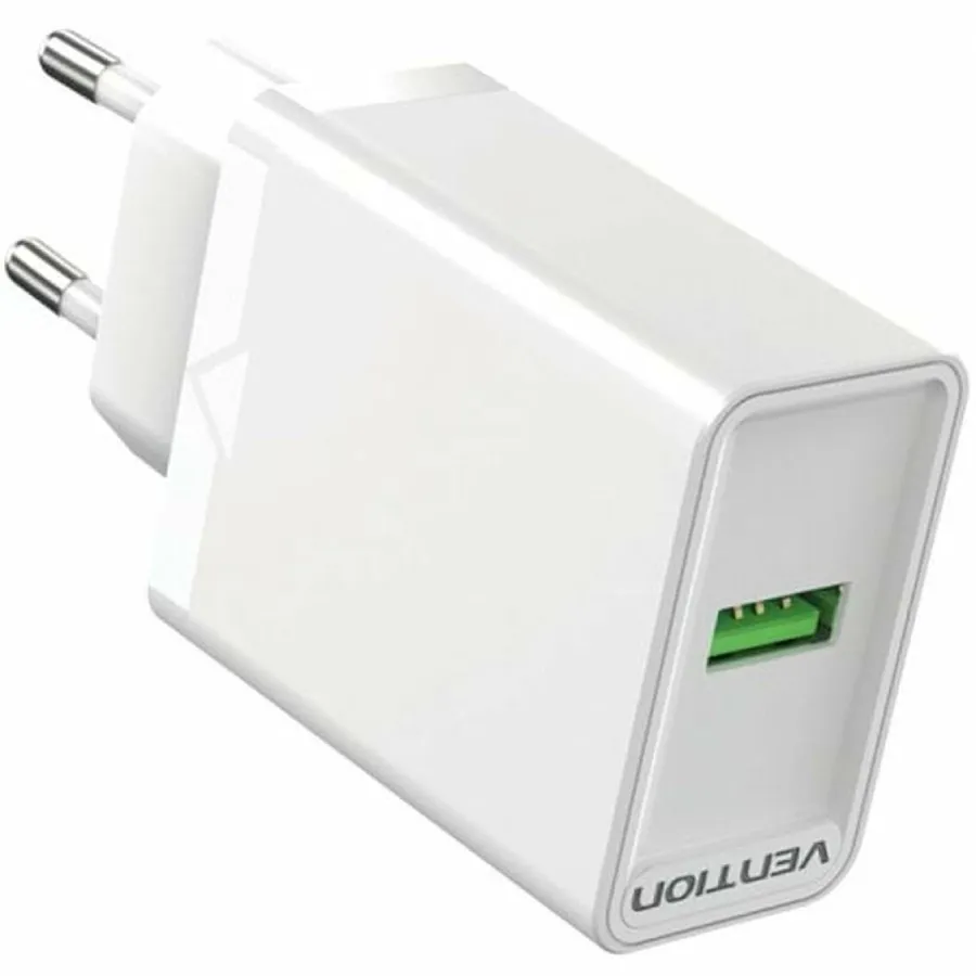 Зарядний пристрій Vention 18W Wall Charger White (FABW0-EU)