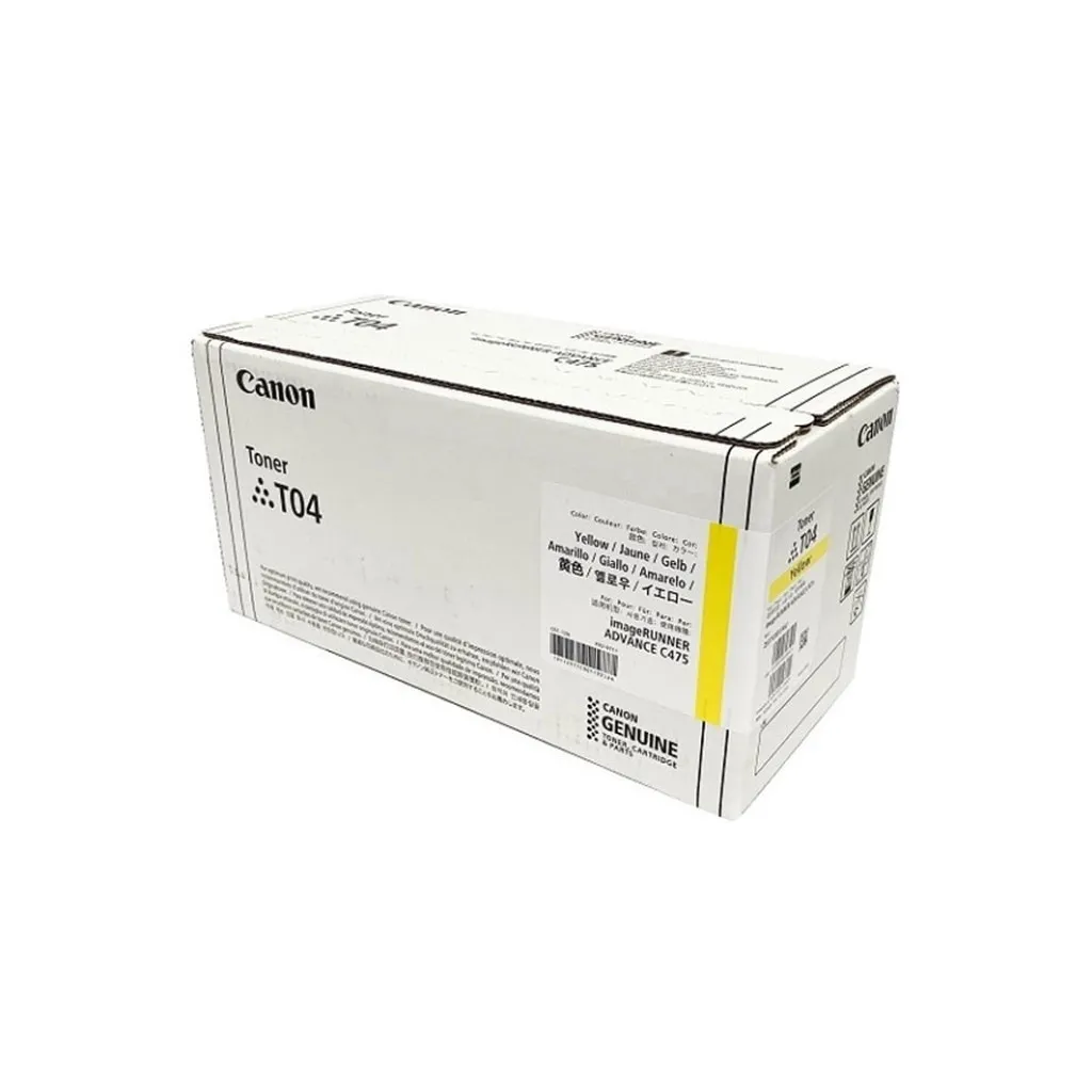 Картридж Canon T04 for iR-ADV C475/C477 yellow (2977C001)