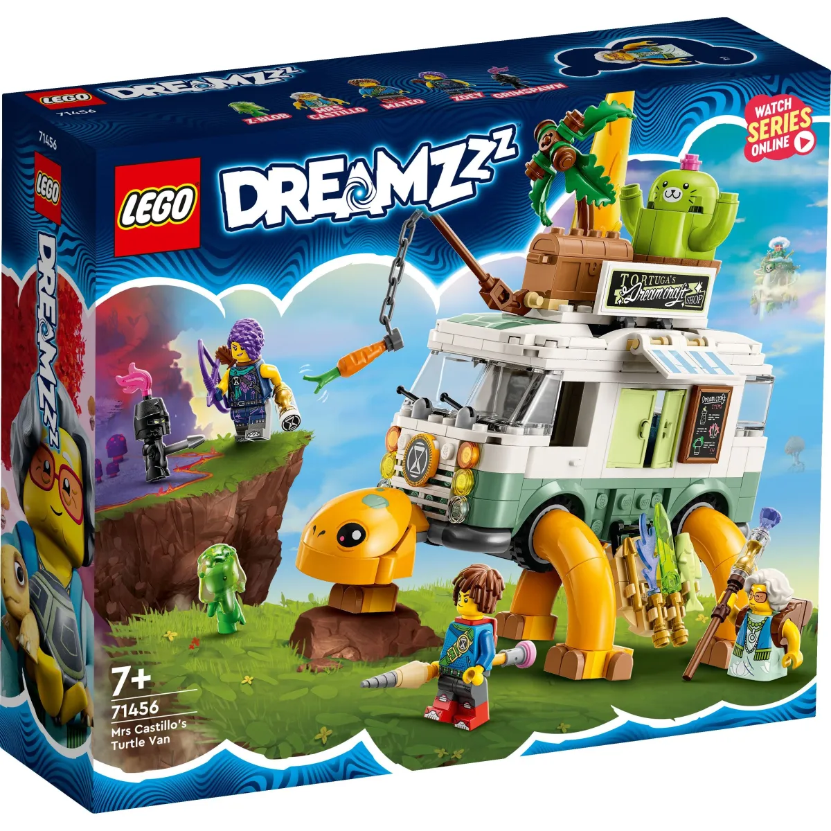 Конструктор LEGO DREAMZzz Фургон «Черепаха» миссис Кастильо (71456)