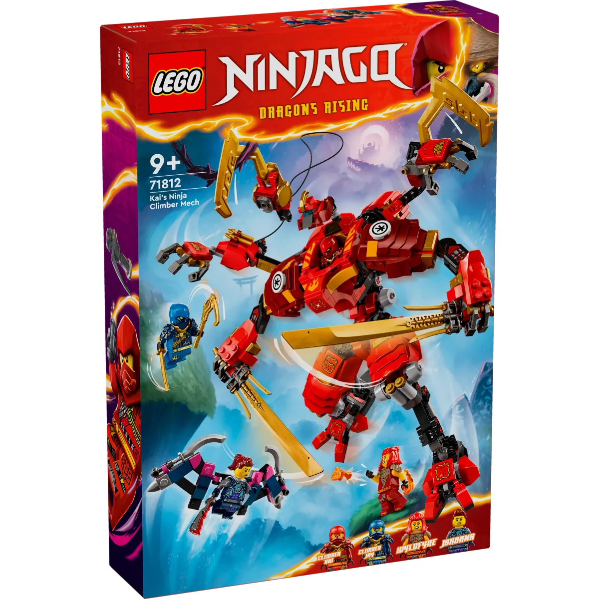 Конструктор LEGO Ninjago Робот-скелелаз ніндзя Кай (71812)