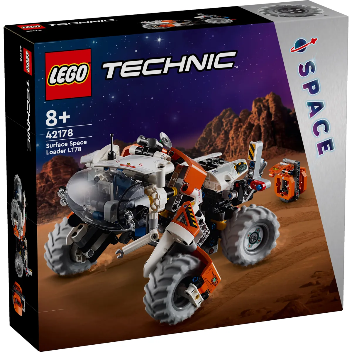 Конструктор LEGO Technic Космічний колісний навантажувач LT78 (42178)