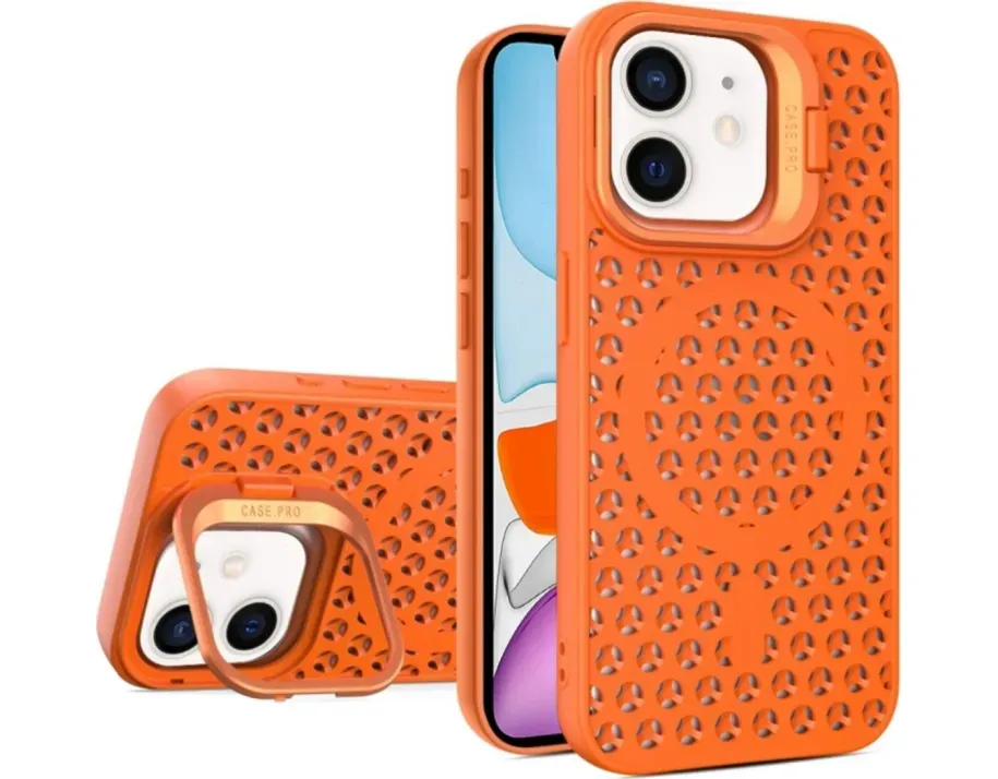 Чехол-накладка Cosmic Grater Stand for Apple iPhone 11 Orange