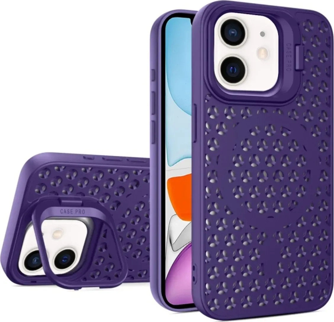 Чехол-накладка Cosmic Grater Stand for Apple iPhone 11 Purple