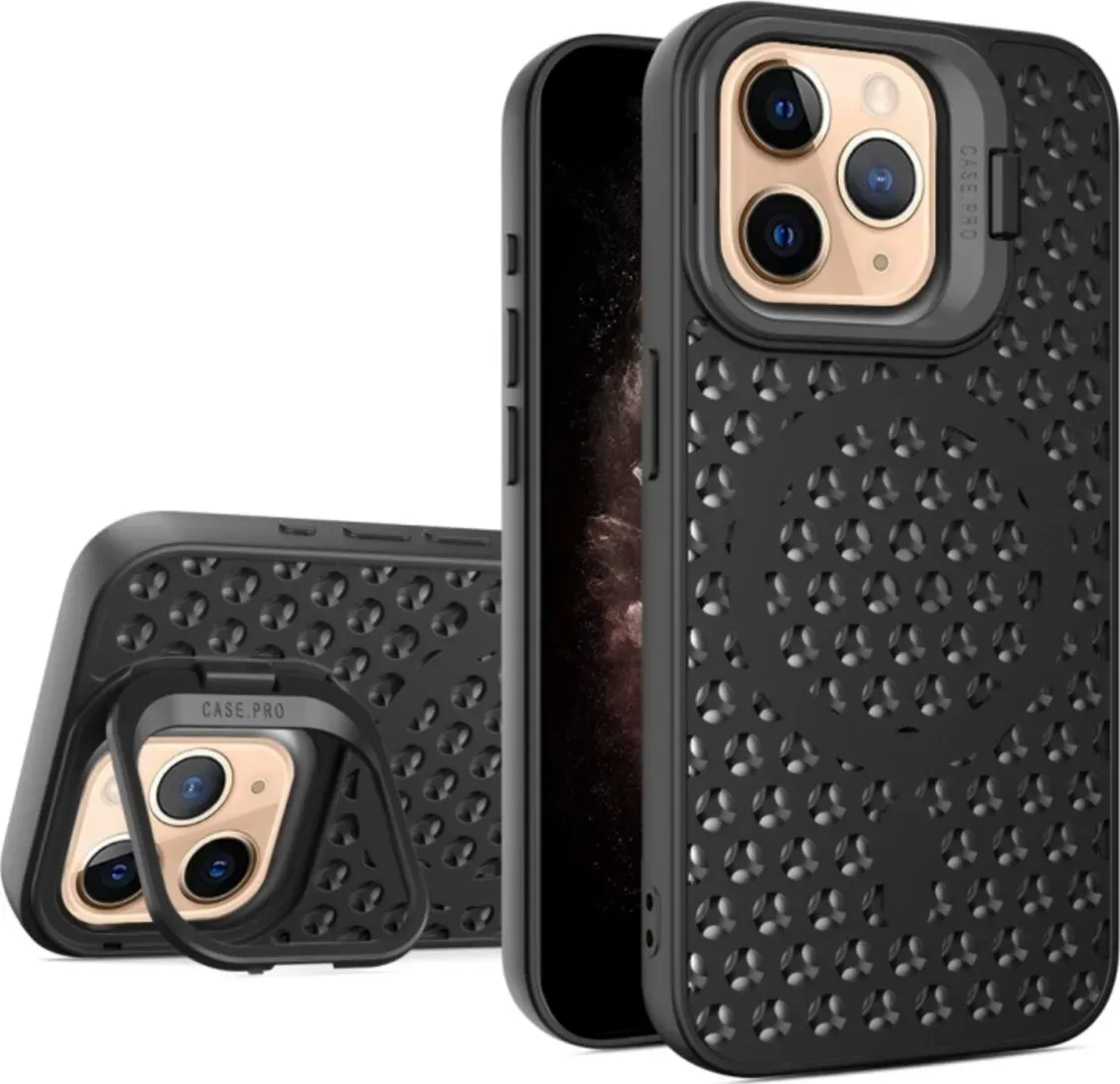 Чохол-накладка Cosmic Grater Stand for Apple iPhone 11 Pro Black