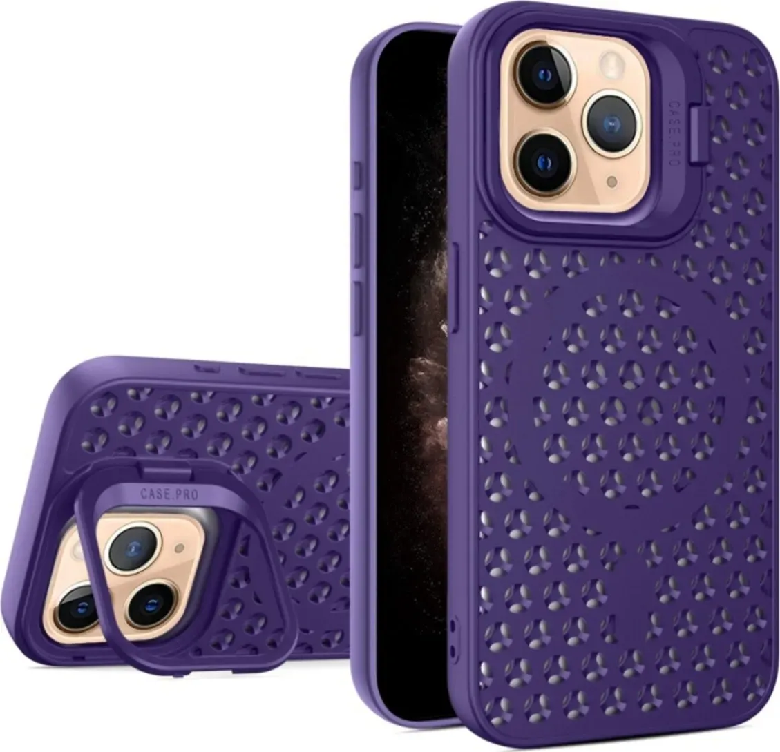 Чехол-накладка Cosmic Grater Stand for Apple iPhone 13 Pro Grey