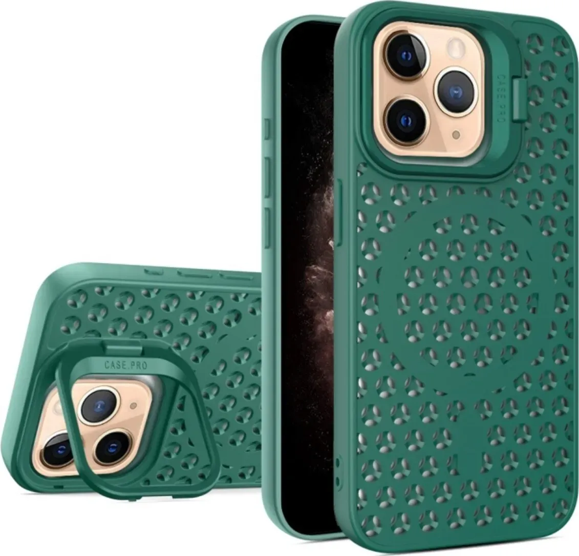 Чохол-накладка Cosmic Grater Stand for Apple iPhone 11 Pro Dark Green