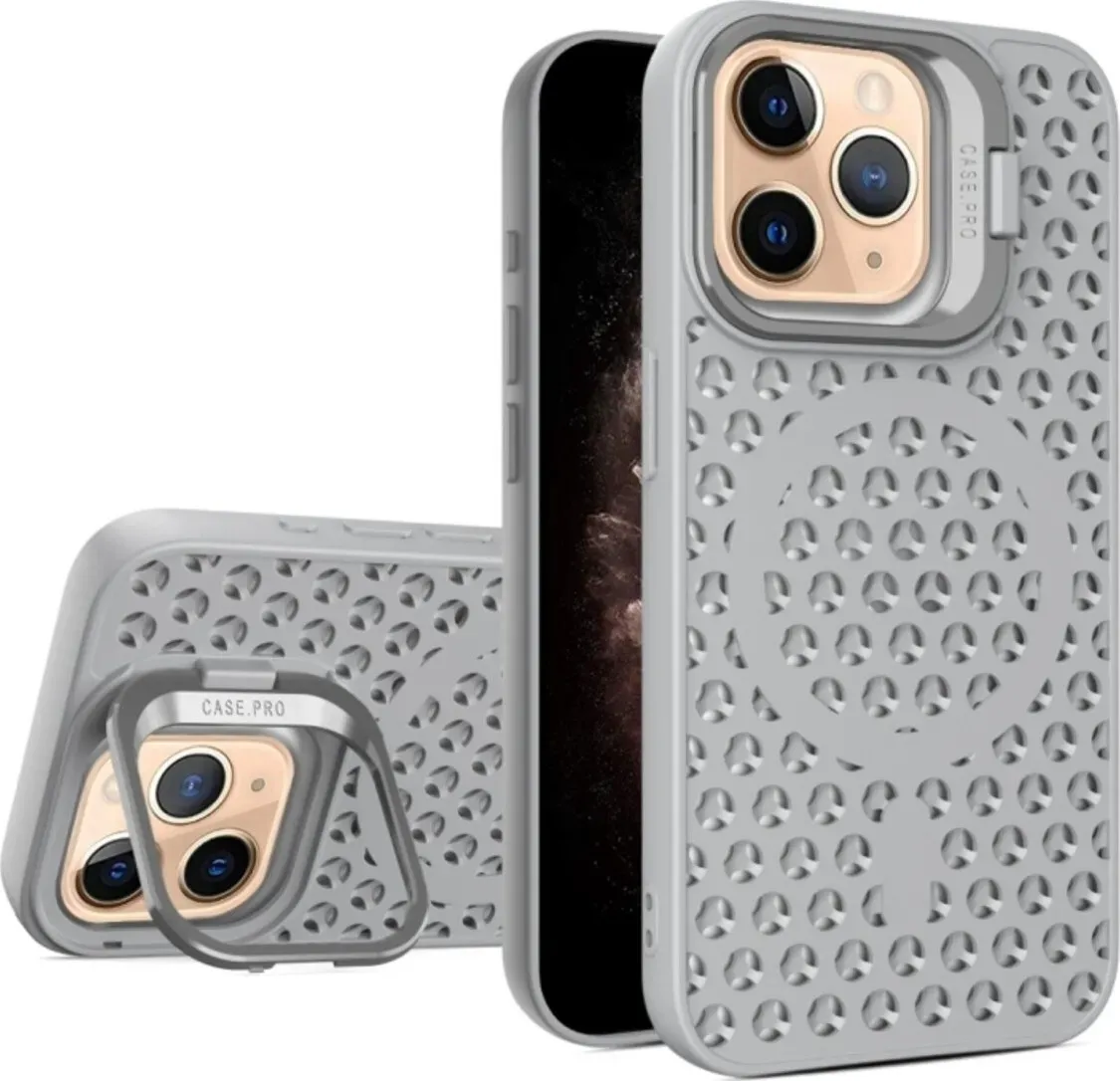 Чохол-накладка Cosmic Grater Stand for Apple iPhone 11 Pro Max Grey