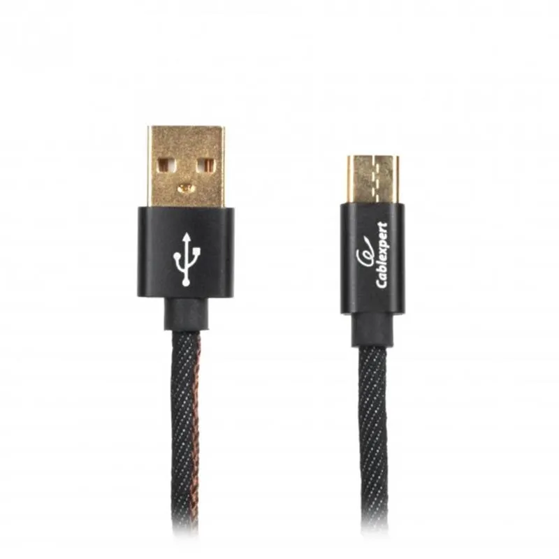 Кабель USB Cablexpert USB2.0-USB-C 1m (CCPB-C-USB-04BK)