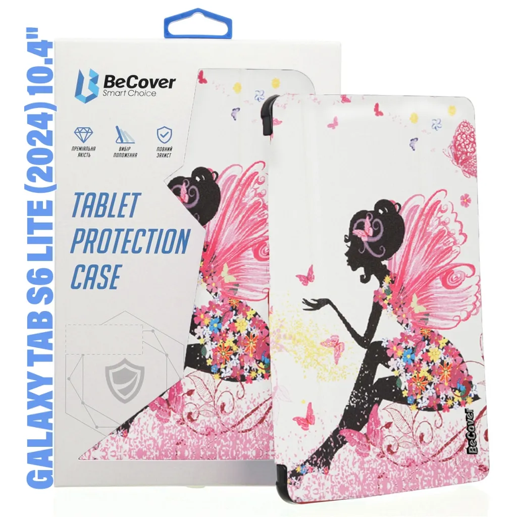 Обложка BeCover Smart Case Samsung Tab S6 Lite (2024) 10.4" P620/P625/P627 Fairy (710826)