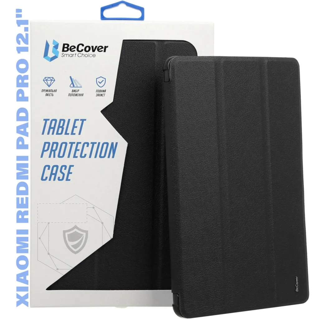 Обкладинка BeCover Flexible TPU Mate Xiaomi Redmi Pad Pro 12.1'' Black (711588)