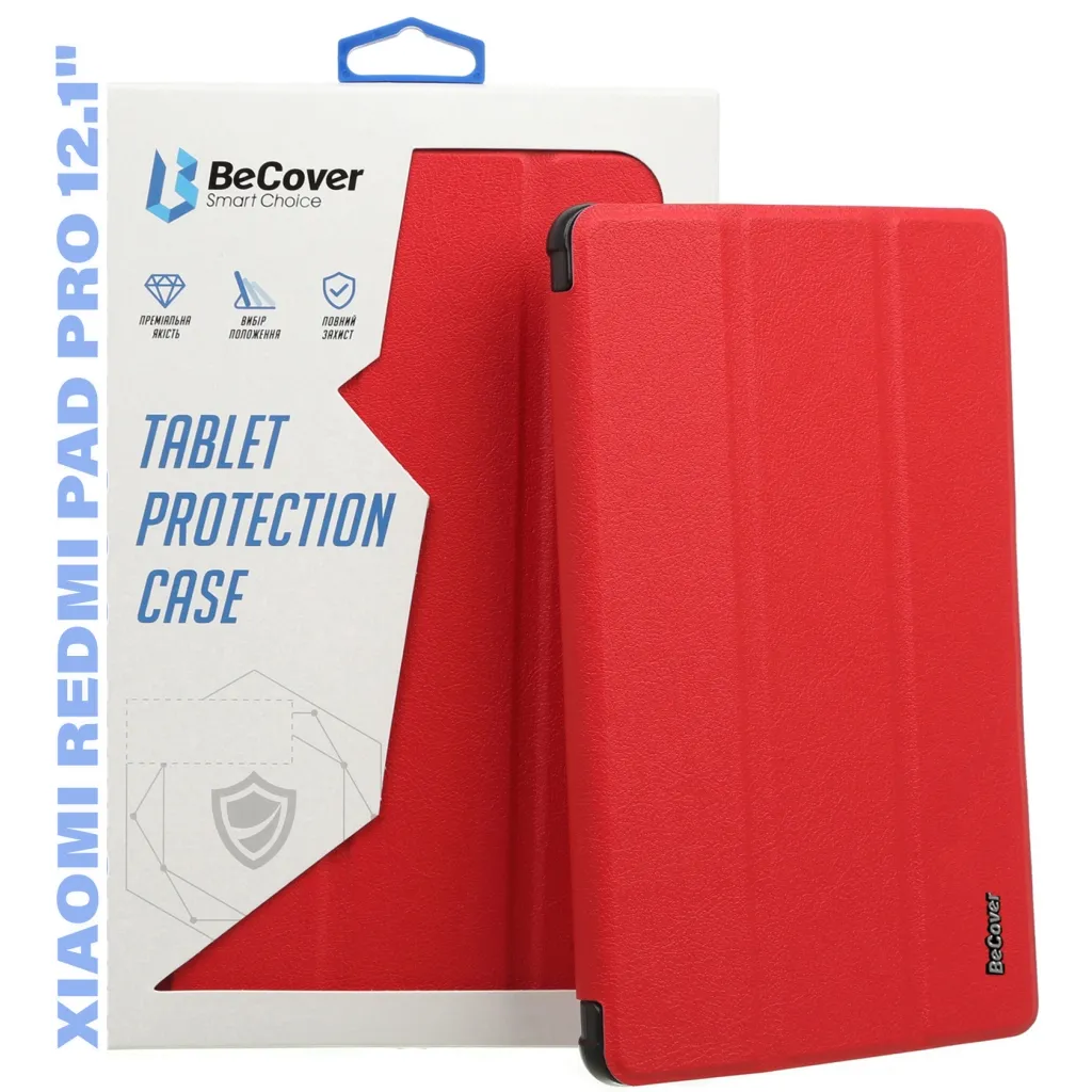 Обложка BeCover Flexible TPU Mate Xiaomi Redmi Pad Pro 12.1'' Red (711592)