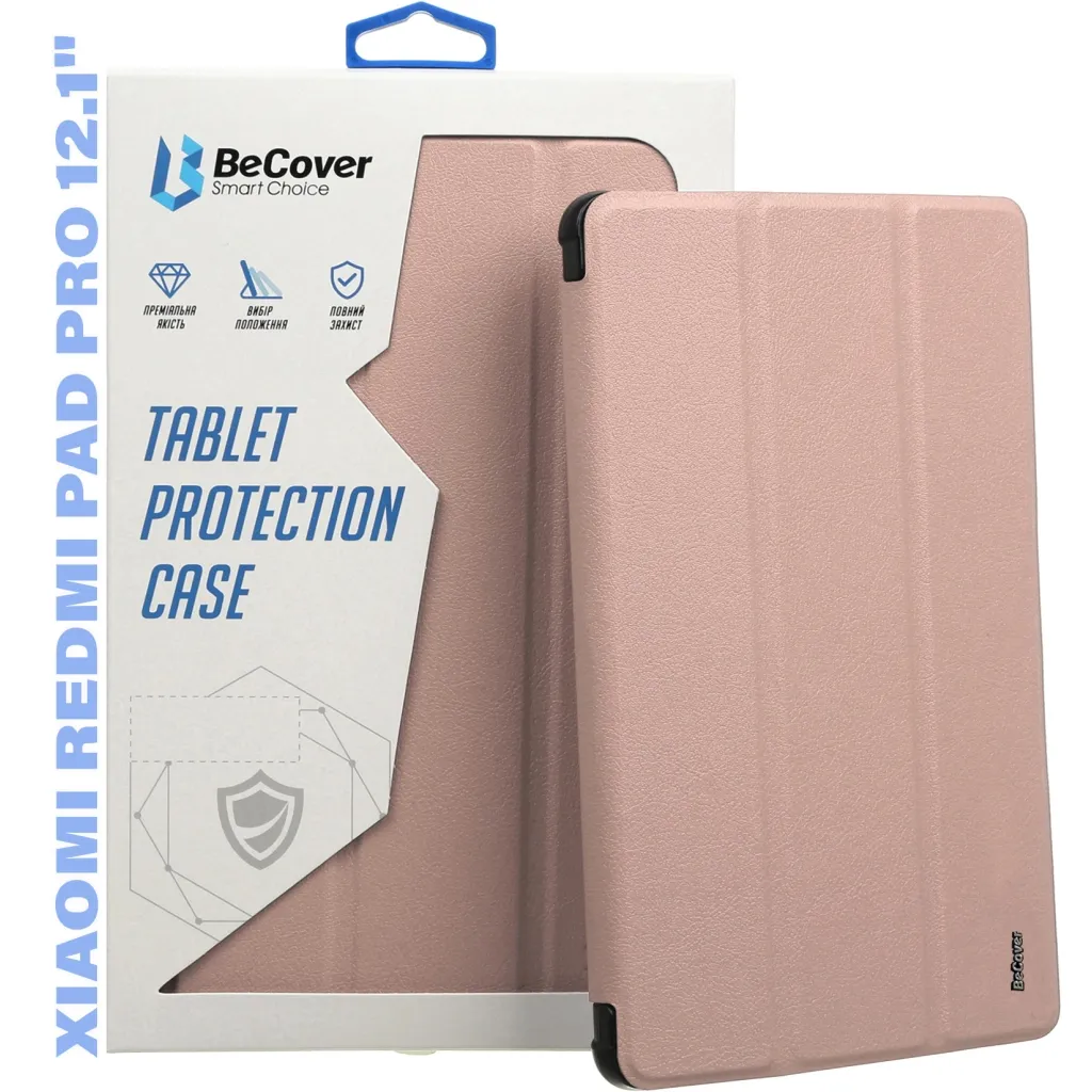 Обложка BeCover Flexible TPU Mate Xiaomi Redmi Pad Pro 12.1'' Rose Gold (711593)