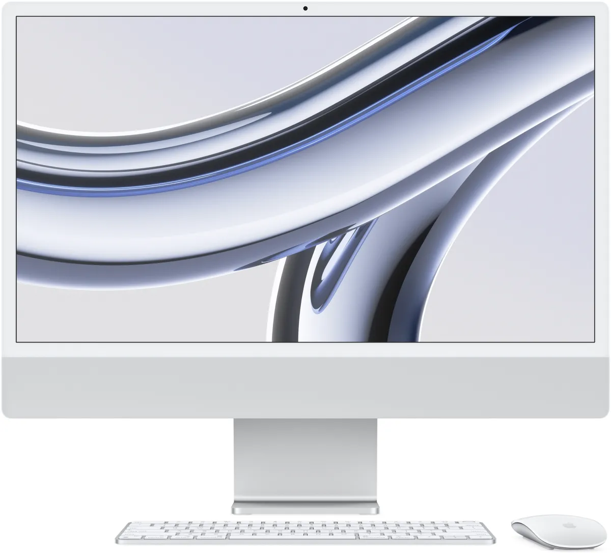 Моноблок Apple iMac 24" Retina 4.5K M3 512GB 10GPU Silver (MQRK3UA/A)