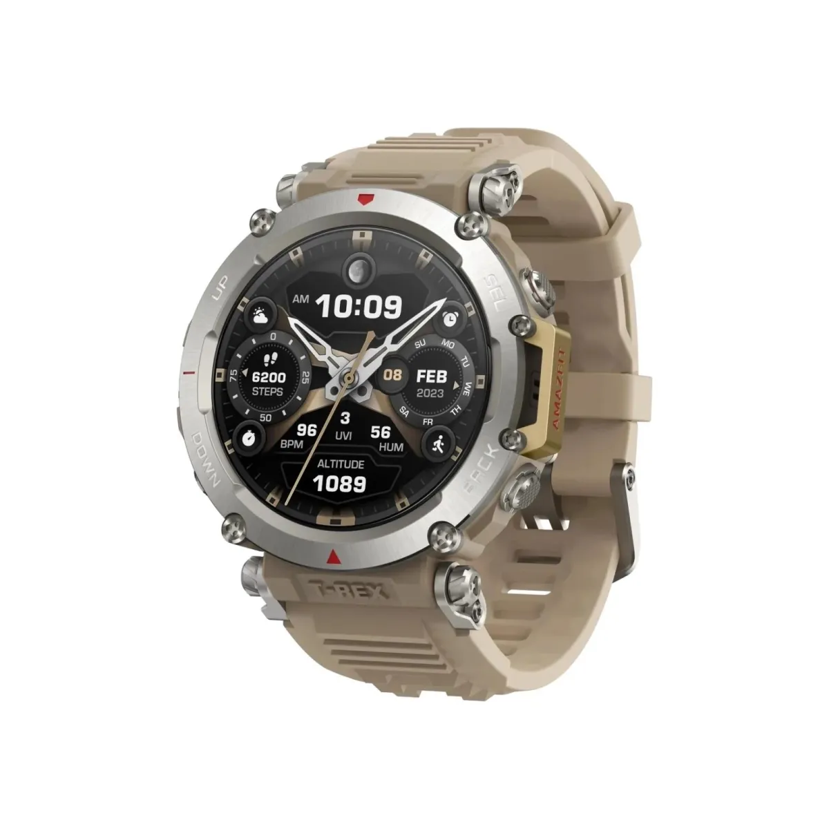 Смарт-годинник Amazfit T-Rex Ultra Sahara (W2142EU2N) (1066609)