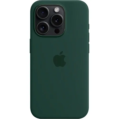 Чехол-накладка Apple Sillicon Case Copy for iPhone 15 Pro Dark Green