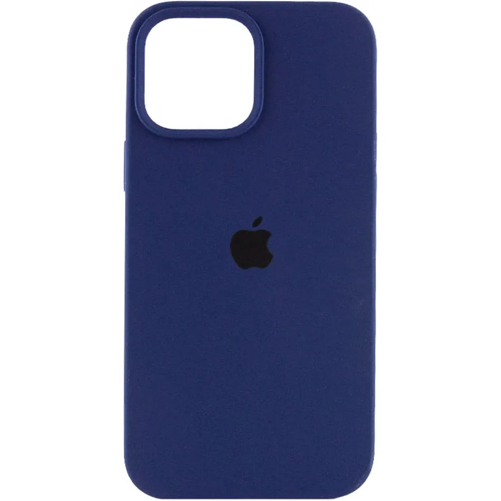 Чехол-накладка Apple Sillicon Case Copy for iPhone 15 Pro Deep Navy