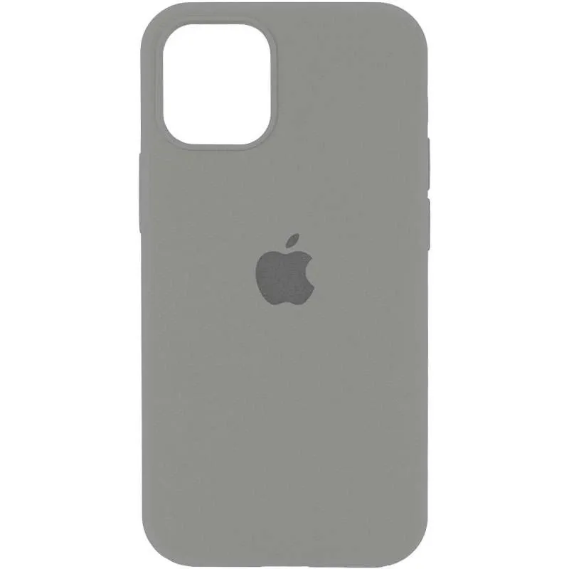 Чехол-накладка Apple Sillicon Case Copy for iPhone 15 Pro Grey