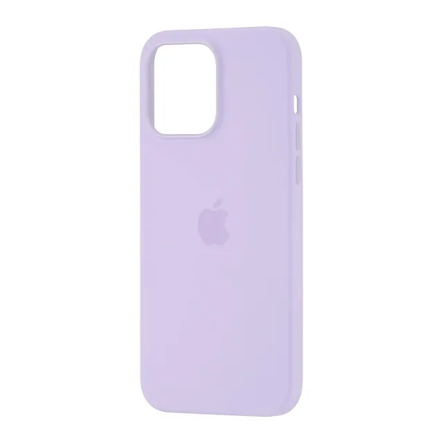 Чохол-накладка Apple Sillicon Case Copy for iPhone 15 Pro Max Lavander