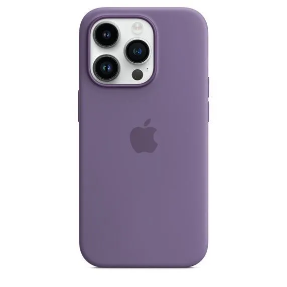 Чехол-накладка Apple Sillicon Case Copy for iPhone 15 Pro Max Purple