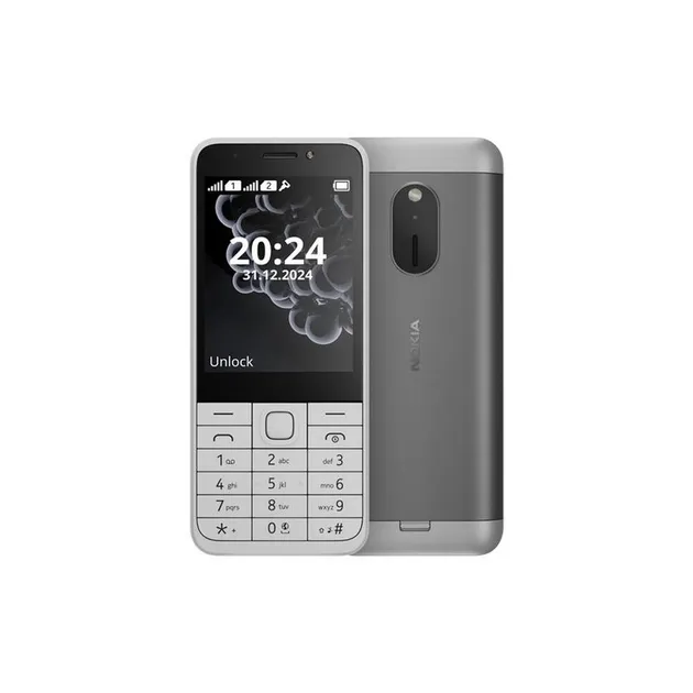 Мобільний телефон Nokia 230 Dual 2024 Dark White