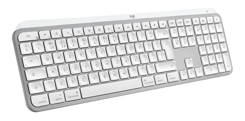 Клавиатура Logitech MX Keys S for Mac Pale Grey (920-011638)