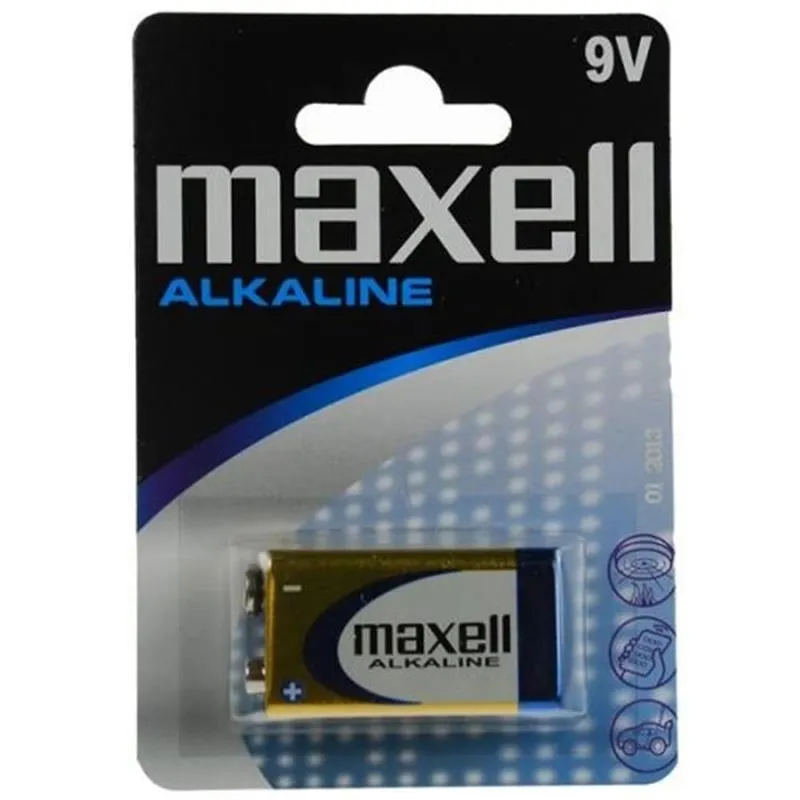 Батарейка Maxell 6LR61 BL 1шт