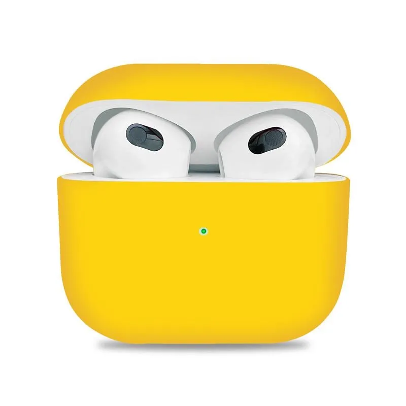 Аксессуар для наушников BeCover for Apple AirPods (3nd Gen) Yellow (707233)