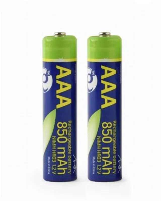 Батарейка EnerGenie AAA/HR03 Ni-MH 850 mAh BL 2шт